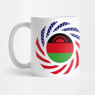 Malawian American Multinational Patriot Flag Series Mug